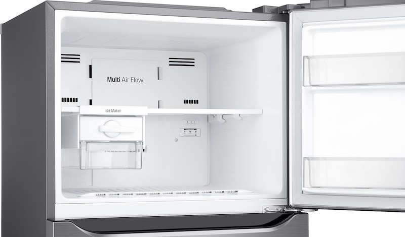 LG 15 pᶟ |Top Freezer | Compresor linear Inverter|Platinum silver|Smart Diagnosis™ (Neto: 14 pᶟ), LT39WPP
