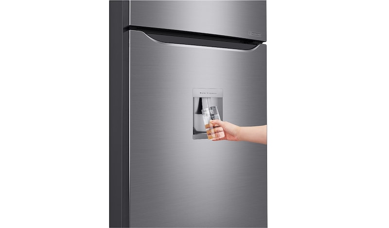 LG 15 pᶟ |Top Freezer | Compresor linear Inverter|Platinum silver|Smart Diagnosis™ (Neto: 14 pᶟ), LT39WPP