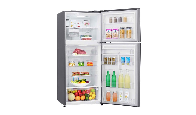 LG Refrigerador Top Freezer  | Compresor Linear inverter | Dispensador de agua | Capacidad 15 cu.ft, LT43SGP