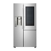 LG 28 pᶟ |InstaView™ Door-in-Door®|Side by Side |Compresor linear inverter |Acero Inoxidable |ThinQ™ (Neto: 27 pᶟ), LS74SXS
