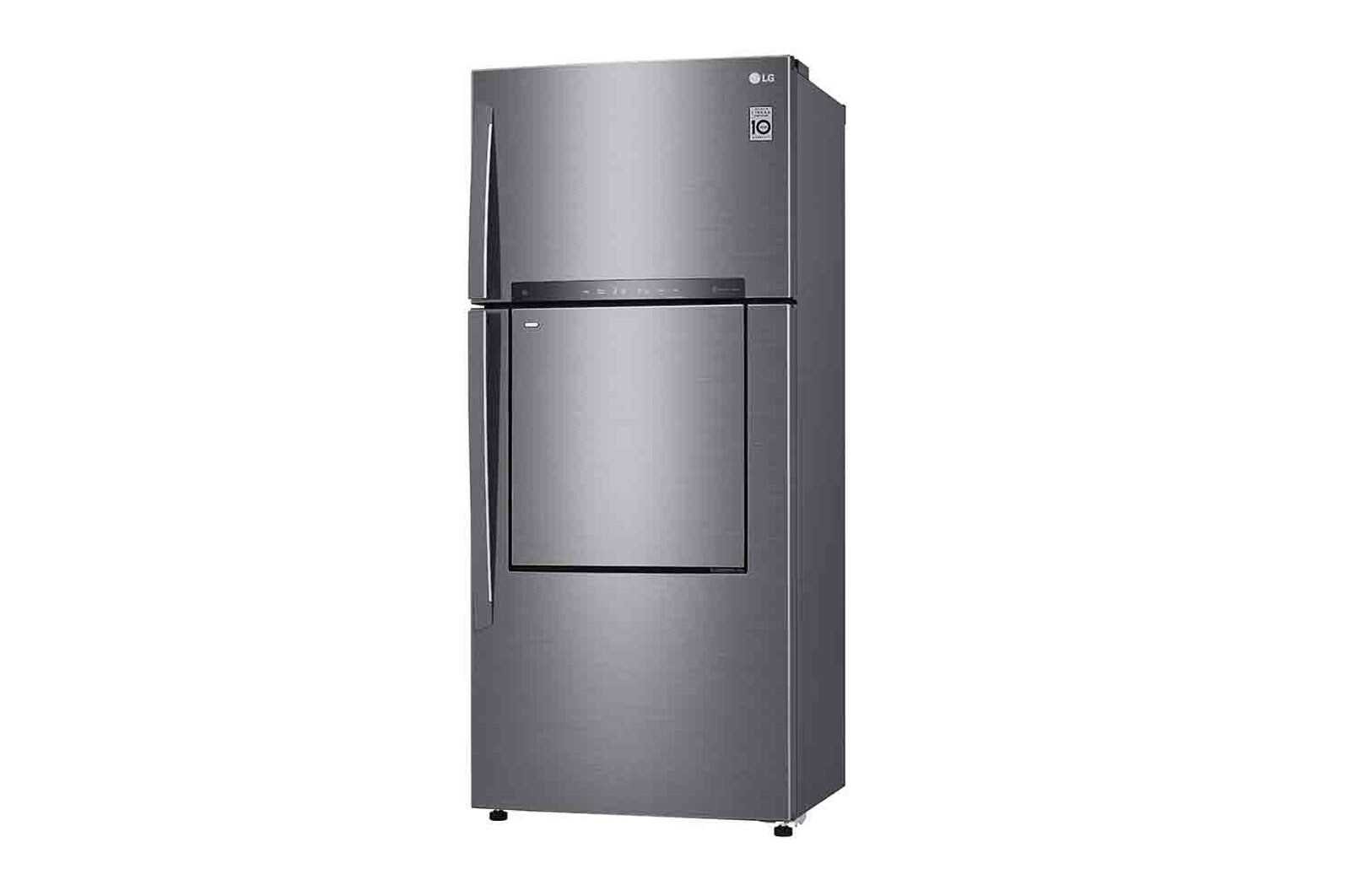 LG 19 pᶟ |Door-in-Door® |Top Freezer |Compresor linear inverter |Platinum silver |ThinQ™, LT51MDP