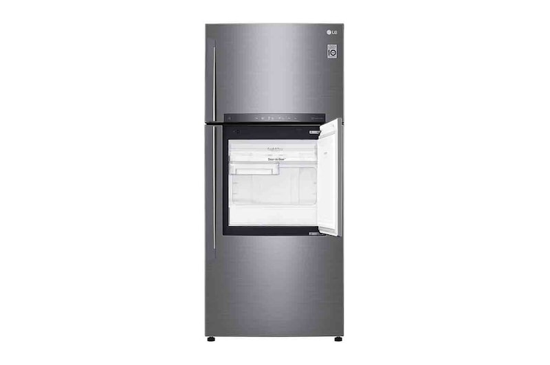 LG 19 pᶟ |Door-in-Door® |Top Freezer |Compresor linear inverter |Platinum silver |ThinQ™, LT51MDP