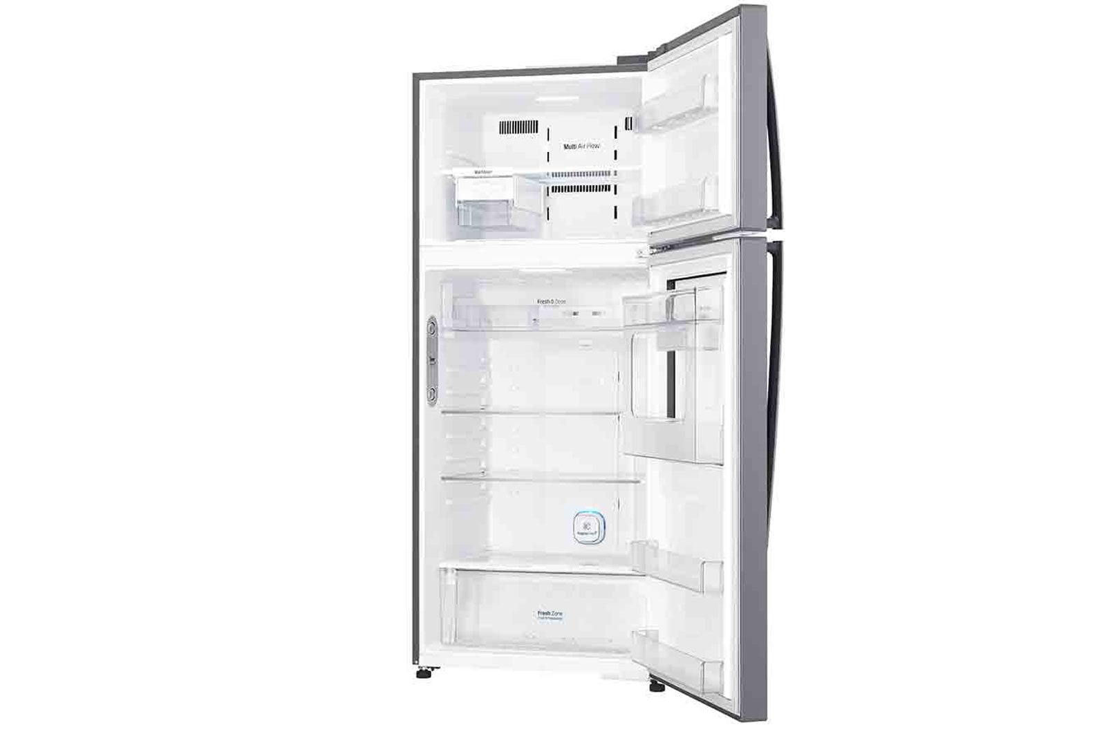 LG 19 pᶟ |Door-in-Door® |Top Freezer |Compresor linear inverter |Platinum silver |ThinQ™, LT51MDP