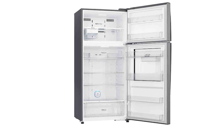 LG 19 pᶟ |Door-in-Door® |Top Freezer |Compresor linear inverter |Platinum silver |ThinQ™, LT51MDP