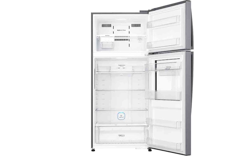 LG 19 pᶟ |Door-in-Door® |Top Freezer |Compresor linear inverter |Platinum silver |ThinQ™, LT51MDP
