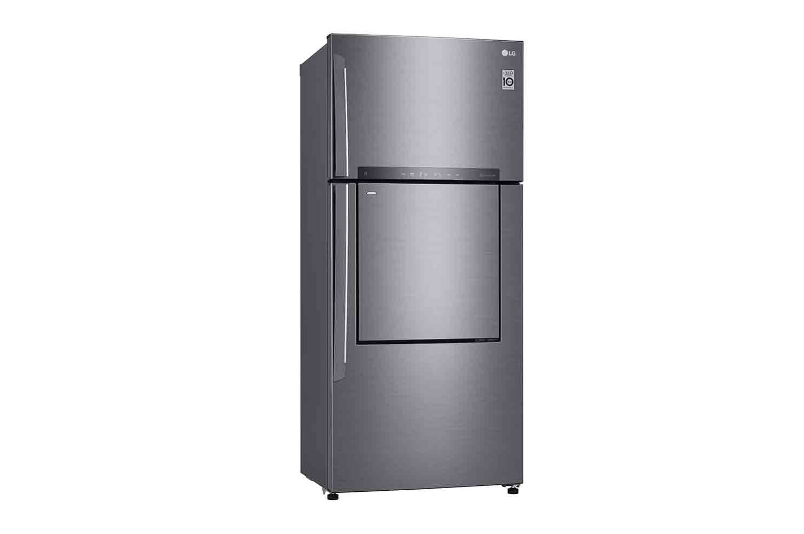 LG 19 pᶟ |Door-in-Door® |Top Freezer |Compresor linear inverter |Platinum silver |ThinQ™, LT51MDP