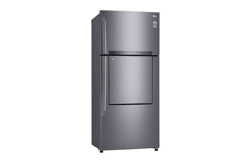 LG 19 pᶟ |Door-in-Door® |Top Freezer |Compresor linear inverter |Platinum silver |ThinQ™, LT51MDP