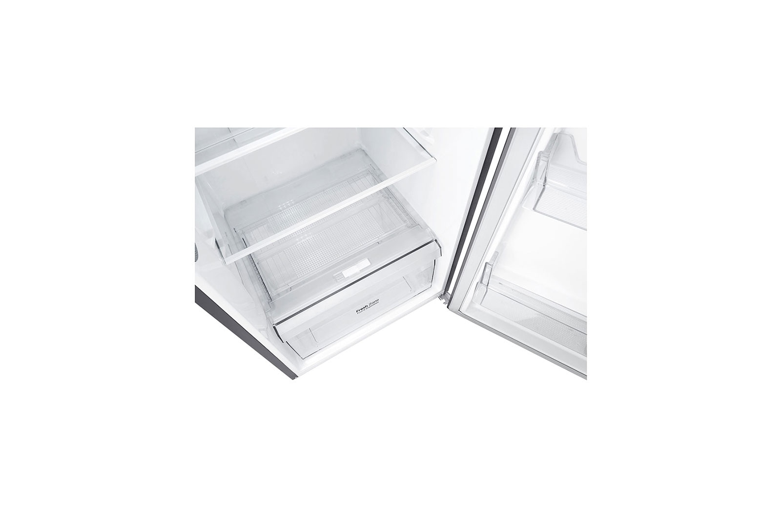 Shelving close up view