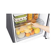 LG 12 pᶟ |Top Freezer |FRESHBalancer™ |Smart Inverter |Acero Brillante |Smart Diagnosis™, GT32BDC