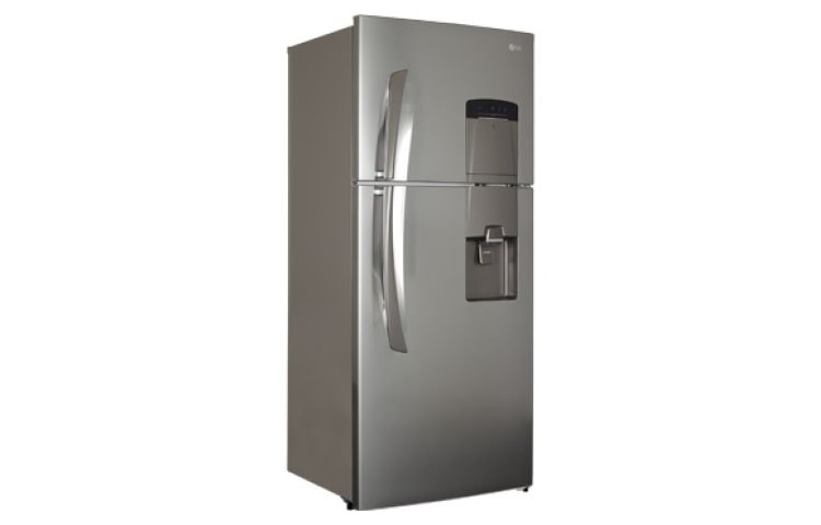 LG TOP MOUNT 14 PIES CUBICOS PLATINUM SILVER CON HOME BAR Y DESPACHADOR DE AGUA, GM-S482ULV