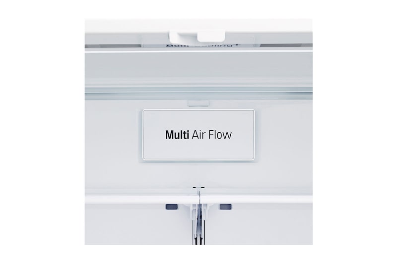 close up view of multi air flow