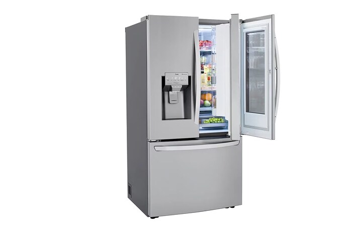 LG Refrigeradora French Door InstaView™ 28pᶟ (Gross) / 28pᶟ (Net) Door-in-Door® Compresor Smart Inverter, GM78SXS