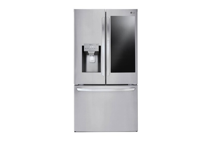 LG Refrigeradora French Door InstaView™ 28pᶟ (Gross) / 28pᶟ (Net) Door-in-Door® Compresor Smart Inverter, GM78SXS