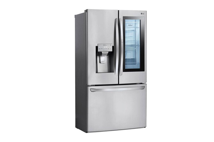 LG Refrigeradora French Door InstaView™ 28pᶟ (Gross) / 28pᶟ (Net) Door-in-Door® Compresor Smart Inverter, GM78SXS