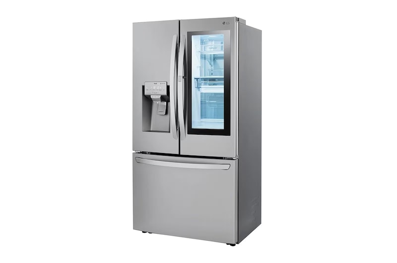 LG Refrigeradora French Door InstaView™ 28pᶟ (Gross) / 28pᶟ (Net) Door-in-Door® Compresor Smart Inverter, GM78SXS
