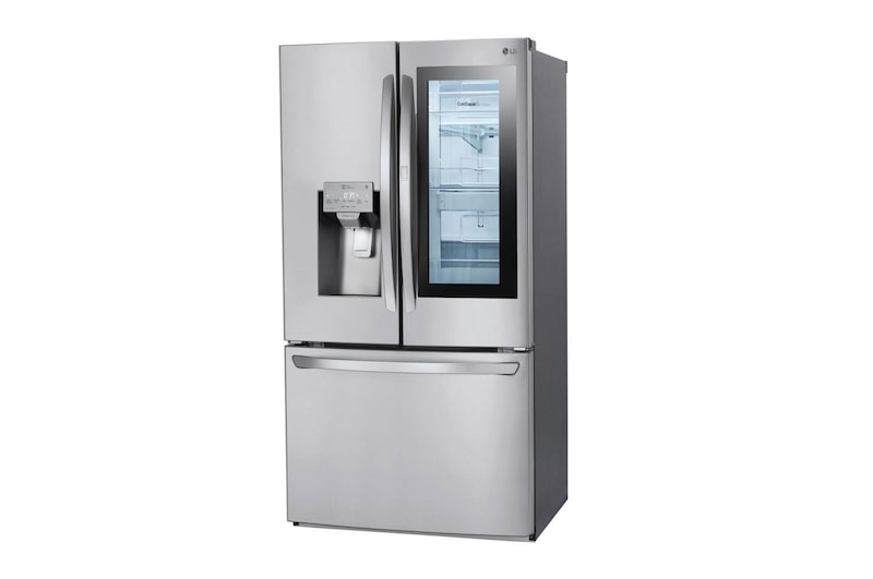LG Refrigeradora French Door InstaView™ 28pᶟ (Gross) / 28pᶟ (Net) Door-in-Door® Compresor Smart Inverter, GM78SXS