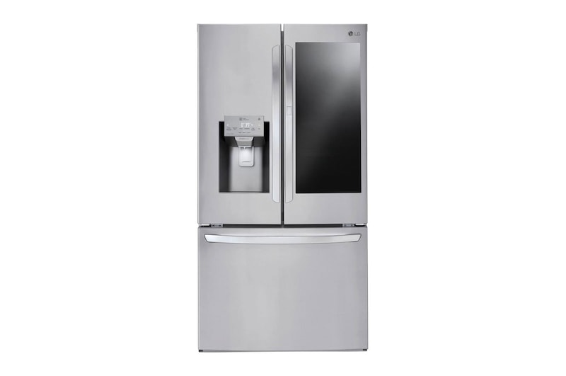 LG Refrigeradora French Door InstaView™ 28pᶟ (Gross) / 28pᶟ (Net) Door-in-Door® Compresor Smart Inverter, GM78SXS
