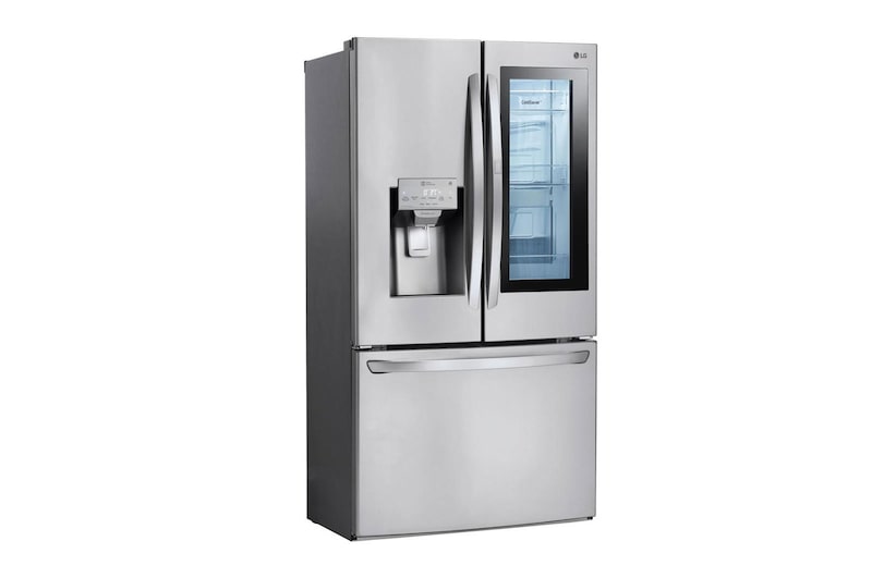 LG Refrigeradora French Door InstaView™ 28pᶟ (Gross) / 28pᶟ (Net) Door-in-Door® Compresor Smart Inverter, GM78SXS