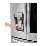 LG Refrigeradora French Door InstaView™ 28pᶟ (Gross) / 28pᶟ (Net) Door-in-Door® Compresor Smart Inverter, GM78SXS