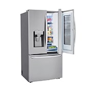 LG Refrigeradora French Door InstaView™ 28pᶟ (Gross) / 28pᶟ (Net) Door-in-Door® Compresor Smart Inverter, GM78SXS