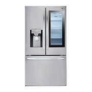 LG Refrigeradora French Door InstaView™ 28pᶟ (Gross) / 28pᶟ (Net) Door-in-Door® Compresor Smart Inverter, GM78SXS
