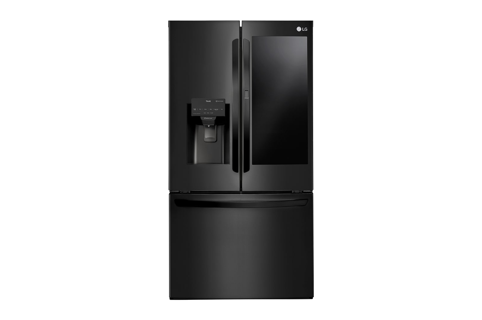 LG Refrigeradora French Door InstaView™ 27pᶟ (Net) / 29pᶟ (Gross)  Multi Air Flow™  DoorCooling⁺™ ThinQ™, GM78SXT