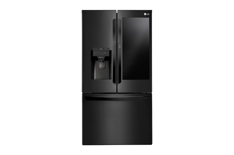 Front view of Refrigeradora French Door InstaView™ 27pᶟ (Net) / 29pᶟ (Gross)  Multi Air Flow™  DoorCooling⁺™ ThinQ™ GM78SXT