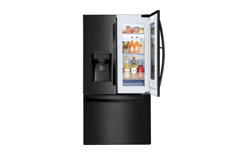 LG Refrigeradora French Door InstaView™ 27pᶟ (Net) / 29pᶟ (Gross)  Multi Air Flow™  DoorCooling⁺™ ThinQ™, GM78SXT