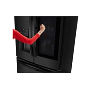 LG Refrigeradora French Door InstaView™ 27pᶟ (Net) / 29pᶟ (Gross)  Multi Air Flow™  DoorCooling⁺™ ThinQ™, GM78SXT