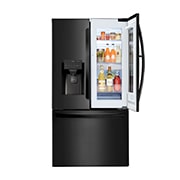 LG Refrigeradora French Door InstaView™ 27pᶟ (Net) / 29pᶟ (Gross)  Multi Air Flow™  DoorCooling⁺™ ThinQ™, GM78SXT