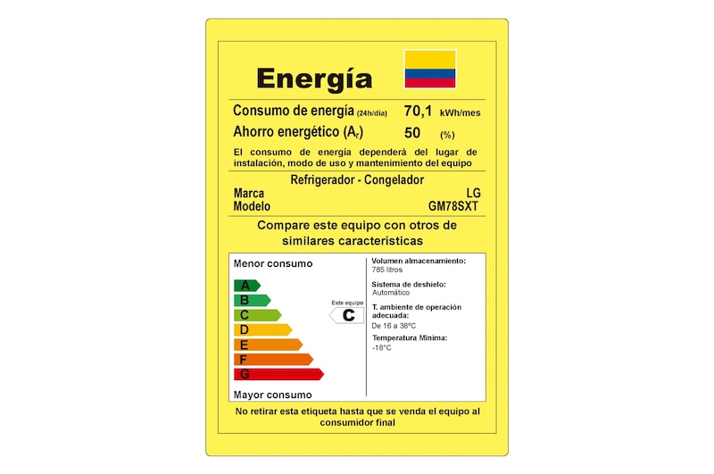 LG Refrigeradora French Door InstaView™ 27pᶟ (Net) / 29pᶟ (Gross)  Multi Air Flow™  DoorCooling⁺™ ThinQ™, GM78SXT