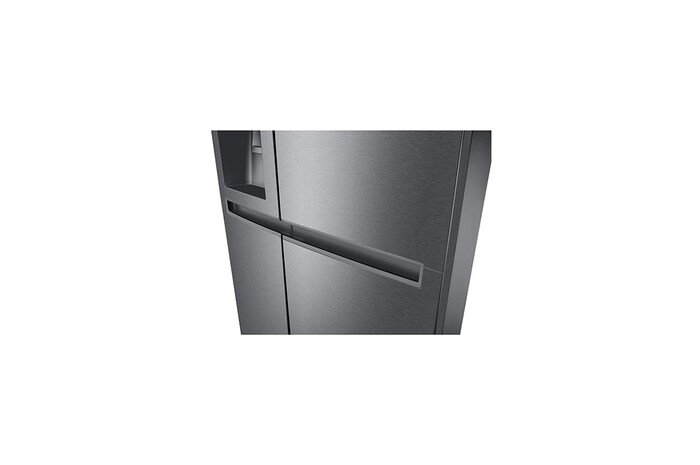 LG Refrigeradora Side by Side 23.8pᶟ(Gross) / 21.6pᶟ(Net) LG GS65WPPK Smart Inverter Silver, GS65WPPK