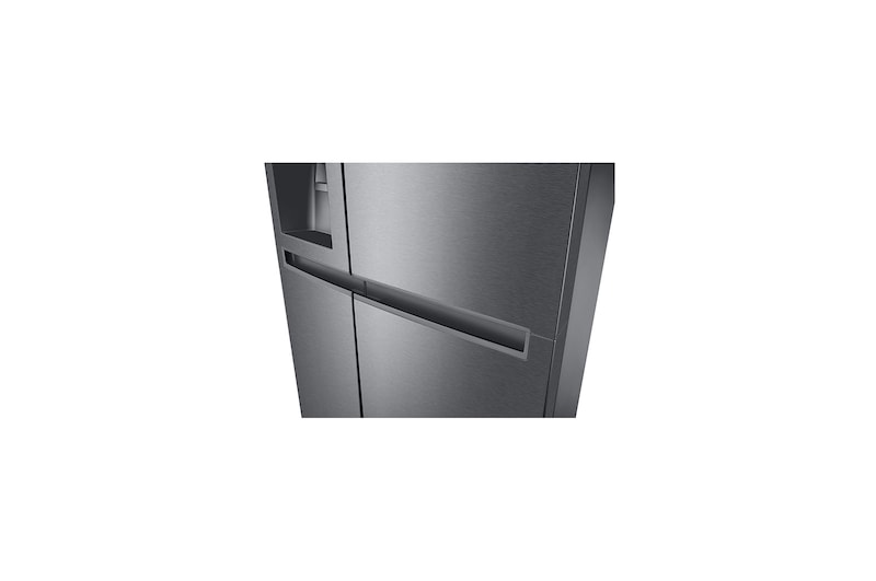LG Refrigeradora Side by Side 23.8pᶟ(Gross) / 21.6pᶟ(Net) LG GS65WPPK Smart Inverter Silver, GS65WPPK
