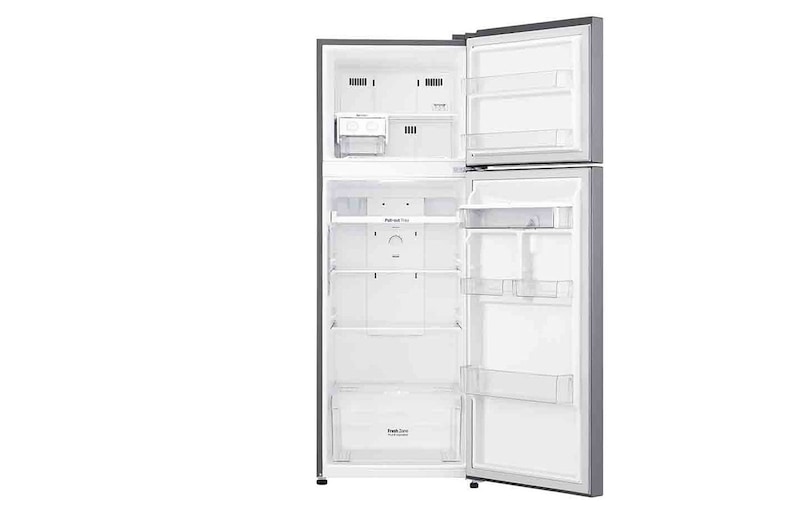 LG 12 pᶟ |Top Freezer |FRESHBalancer™ |Smart Inverter |Platinum Silver |Smart Diagnosis™ (Neto: 11 pᶟ), GT32WDC