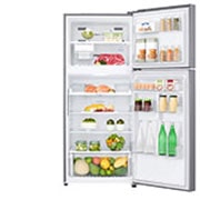 LG Refrigeradora LG de 15 ftᶟ, Door Cooling+ y Smart Diagnosis™, GT40BDC