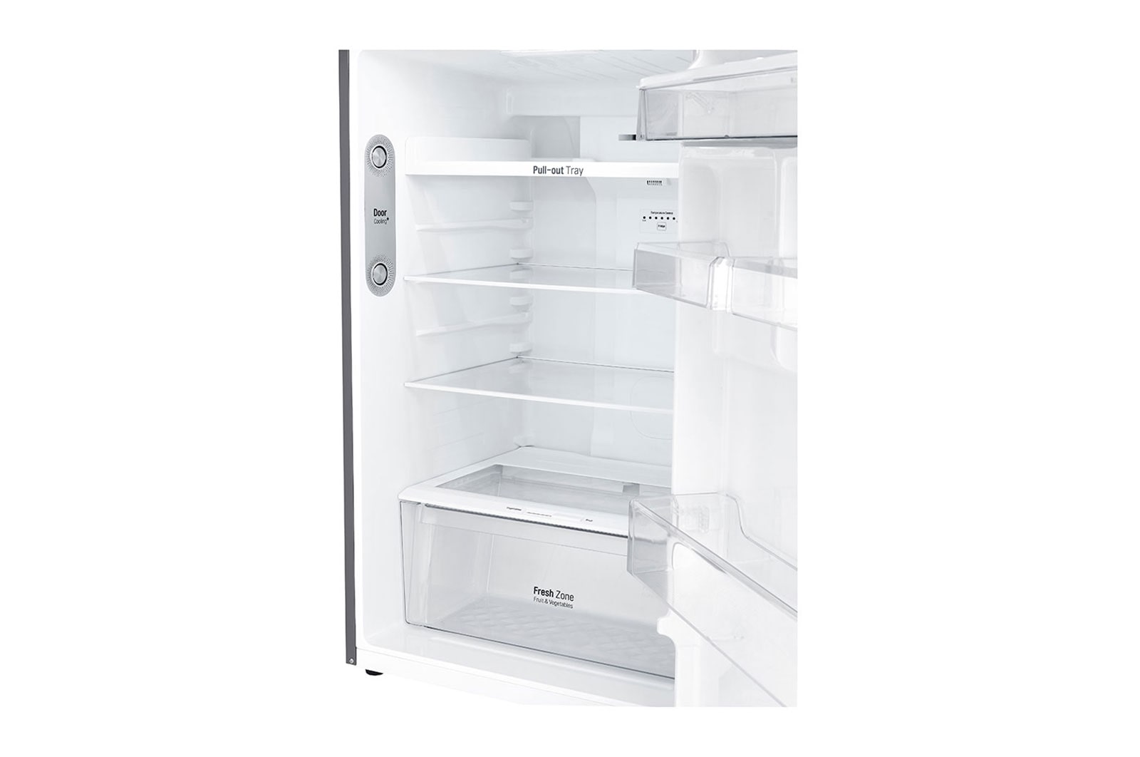 LG Refrigeradora LG de 15 ftᶟ, Door Cooling+ y Smart Diagnosis™, GT40BDC