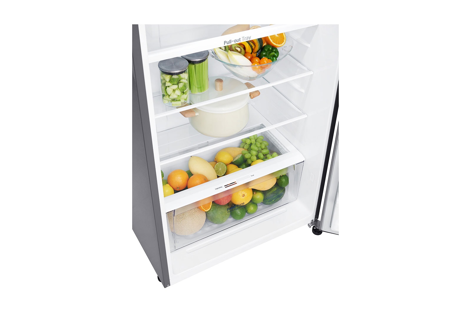 LG Refrigeradora LG de 15 ftᶟ, Door Cooling+ y Smart Diagnosis™, GT40BDC