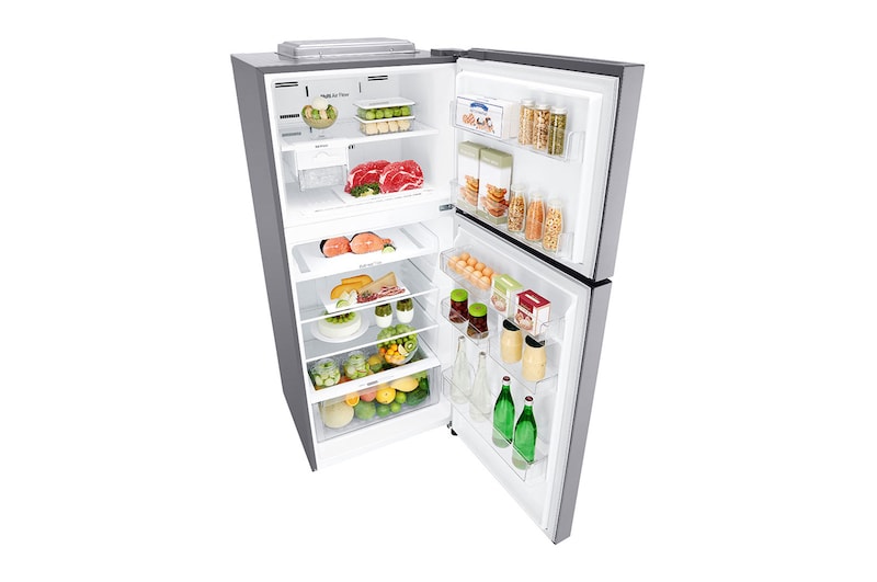 LG Refrigeradora LG de 15 ftᶟ, Door Cooling+ y Smart Diagnosis™, GT40BDC