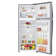 LG 15 pᶟ |Top Freezer |Door Cooling<sup>+</sup> |Smart Inverter|Acero Brillante |Smart Diagnosis™, GT43WGP