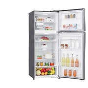 LG 15 pᶟ |Top Freezer |Door Cooling<sup>+</sup> |Smart Inverter|Acero Brillante |Smart Diagnosis™, GT43WGP