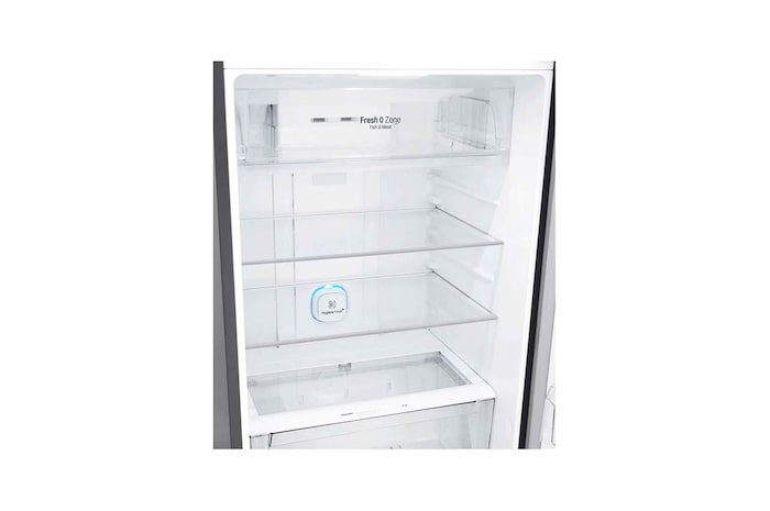 LG Refrigeradora Top Freezer 19.3pᶟ(Gross)/18pᶟ(Net)  Smart Inverter ThinQ™ NatureFRESH™™ Dispensador Agua , GT51SGP