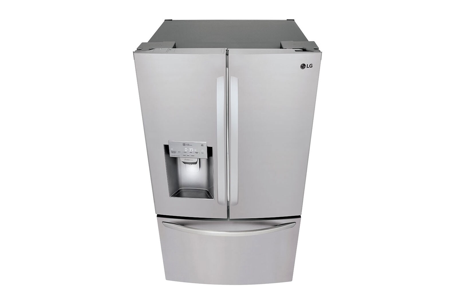 LG Refrigeradora French Door 28pᶟ Gross / 26pᶟ Net  Slim SpacePlus™ Compresor linear inverter Slim SpacePlus™ ThinQ™, LM75SGS