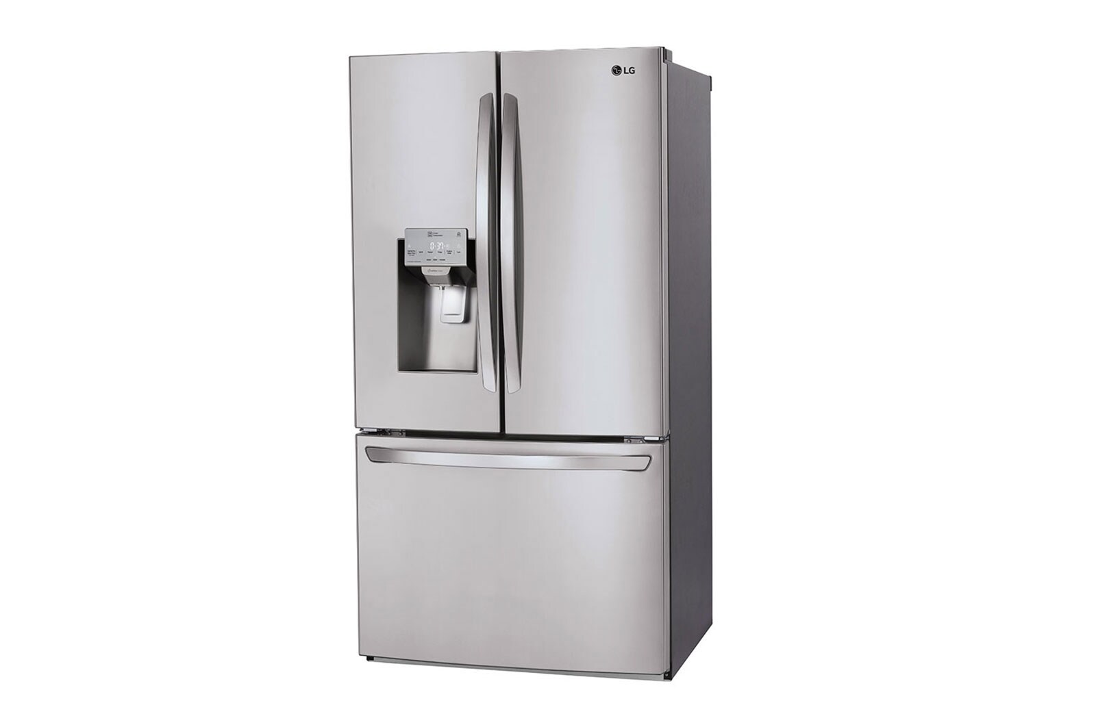 LG Refrigeradora French Door 28pᶟ Gross / 26pᶟ Net  Slim SpacePlus™ Compresor linear inverter Slim SpacePlus™ ThinQ™, LM75SGS