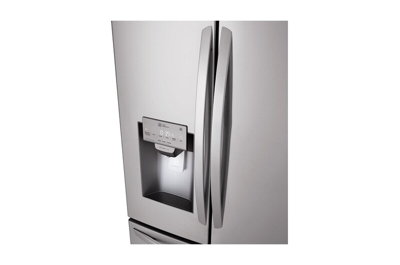 LG Refrigeradora French Door 28pᶟ Gross / 26pᶟ Net  Slim SpacePlus™ Compresor linear inverter Slim SpacePlus™ ThinQ™, LM75SGS