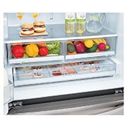 LG Refrigeradora French Door 28pᶟ Gross / 26pᶟ Net  Slim SpacePlus™ Compresor linear inverter Slim SpacePlus™ ThinQ™, LM75SGS