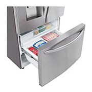 LG Refrigeradora French Door 28pᶟ Gross / 26pᶟ Net  Slim SpacePlus™ Compresor linear inverter Slim SpacePlus™ ThinQ™, LM75SGS