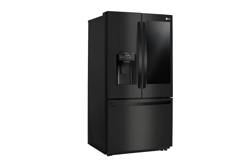 LG 28 pᶟ |InstaView™ Door-in-Door®|French Door|Hygiene Fresh⁺ |Compresor linear inverter |Negro Mate |ThinQ™ , LM75SXT