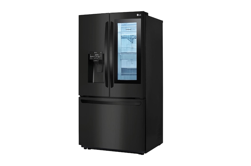 LG 28 pᶟ |InstaView™ Door-in-Door®|French Door|Hygiene Fresh⁺ |Compresor linear inverter |Negro Mate |ThinQ™ , LM75SXT