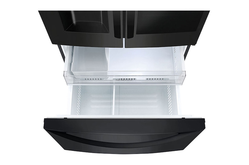 LG 28 pᶟ |InstaView™ Door-in-Door®|French Door|Hygiene Fresh⁺ |Compresor linear inverter |Negro Mate |ThinQ™ , LM75SXT