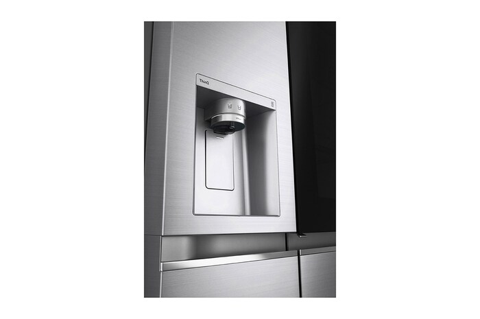 LG Refrigeradora Side by Side InstaView™ 27.1pᶟ (NET) / 28.7pᶟ (Gross) Door-in-Door™ Linear Inverter InstaView®, LS77SXSC